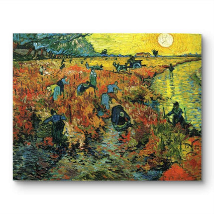 "Vincent van Gogh's 'The Harvest' - Premium Hand-Painted Oil Reproduction on Canvas"