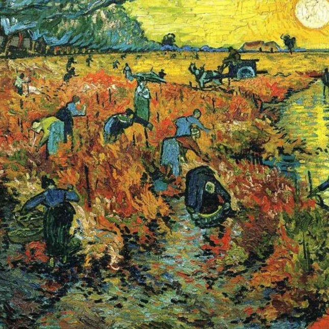 "Vincent van Gogh's 'The Harvest' - Premium Hand-Painted Oil Reproduction on Canvas"