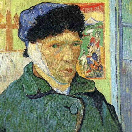 "Vincent van Gogh's 'Self-Portrait with Bandaged Ear' - Premium Hand-Painted Oil Reproduction on Canvas"