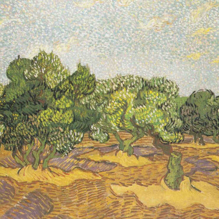 "Vincent van Gogh's 'Olive Grove' - Premium Hand-Painted Oil Reproduction on Canvas"