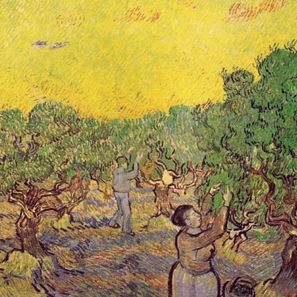 "Vincent van Gogh's 'Olive Pickers in Provence' - Premium Hand-Painted Oil Reproduction on Canvas"