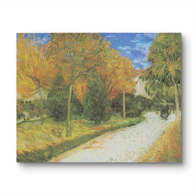"Vincent van Gogh's 'Autumn Trees Landscape' - Premium Hand-Painted Oil Reproduction on Canvas"