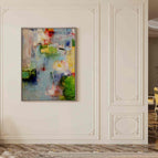 Stretch-Silver Frame / 24*36inches