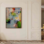 Stretch-Walnut Frame / 24*36inches
