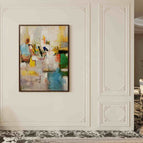 Stretch-Walnut Frame / 24*36inches