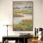 Stretch-Walnut Frame / 24*36inches