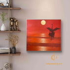 Stretch-Silver Frame / 36*36inches