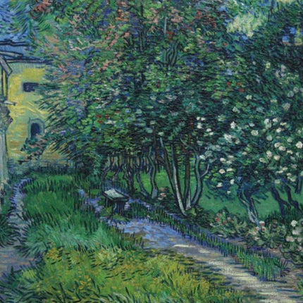 "Vincent van Gogh's 'Garden Path with Flowers' - Premium Hand-Painted Oil Reproduction on Canvas"