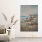 Stretch-Silver Frame / 24*36inches