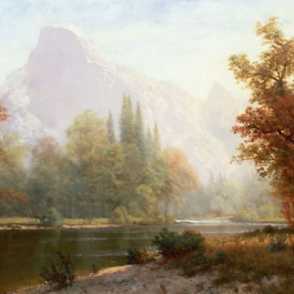 "John Constable's 'Autumn River Serenity' - Hand-Painted Landscape Oil Painting Reproduction"