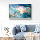 Stretch-White Frame / 24*36inches