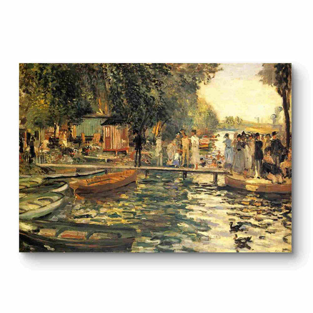 "Pierre-Auguste Renoir's 'Riverside Leisure' - Premium Hand-Painted Oil Painting Reproduction"