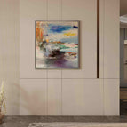 Stretch-Silver Frame / 36*36inches