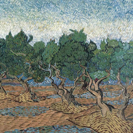 "Vincent van Gogh's 'Olive Grove' - Premium Hand-Painted Oil Reproduction on Canvas"