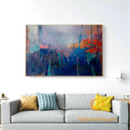 Stretch-Golden Frame / 24*36inches