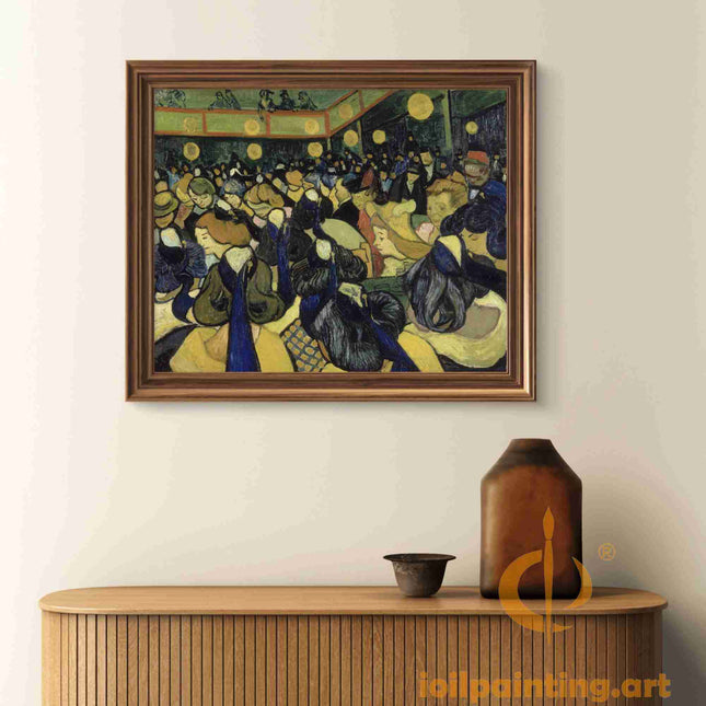 "Henri de Toulouse-Lautrec's 'Lively Parisian Gathering' - Premium Hand-Painted Oil Reproduction on Canvas"
