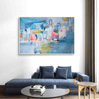 Stretch-White Frame / 24*36inches