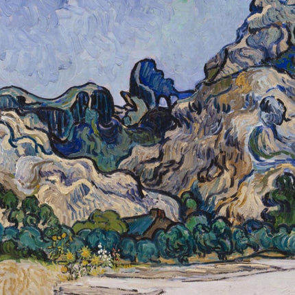 "Vincent van Gogh's 'Mountain Majesty' - Premium Hand-Painted Oil Reproduction on Canvas"