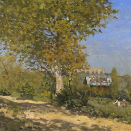 "John Constable's 'Autumn Country Lane' - Hand-Painted Landscape Oil Painting Reproduction"