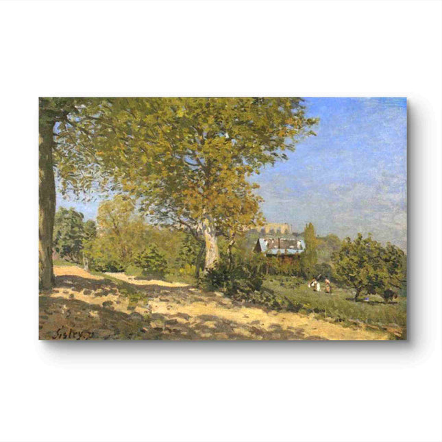 "John Constable's 'Autumn Country Lane' - Hand-Painted Landscape Oil Painting Reproduction"