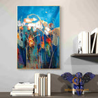 Stretch-Golden Frame / 24*36inches