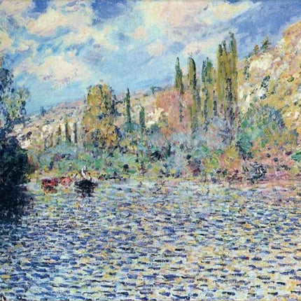 "Alfred Sisley's 'Tranquil Riverside' - Premium Hand-Painted Oil Reproduction on Canvas"