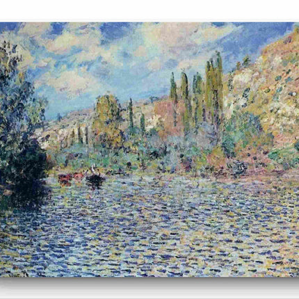 "Alfred Sisley's 'Tranquil Riverside' - Premium Hand-Painted Oil Reproduction on Canvas"