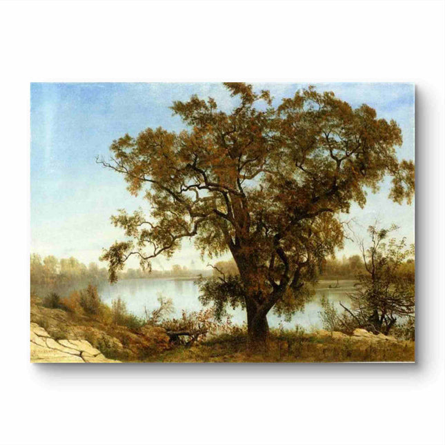 "Claude Monet's 'Lakeside Majesty' - Hand-Painted Impressionist Oil Painting Reproduction"