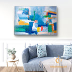 Stretch-Silver Frame / 24*36inches