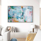 Stretch-Walnut Frame / 24*36inches
