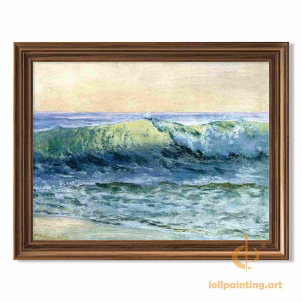 "Ivan Aivazovsky's 'Ocean Majesty' - Hand-Painted Seascape Oil Painting Reproduction"