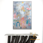 Stretch-Silver Frame / 24*36inches