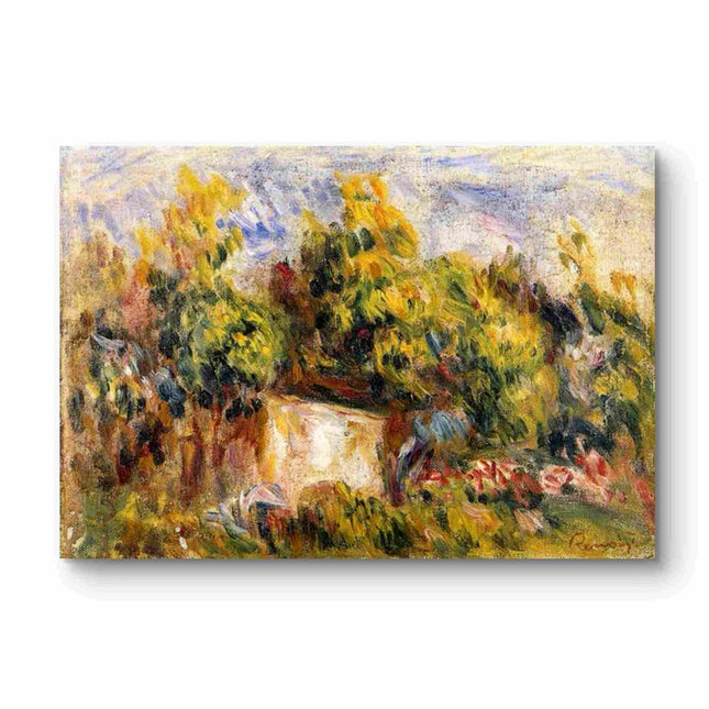 "Pierre-Auguste Renoir's 'Sunlit Forest Path' - Premium Hand-Painted Oil Painting Reproduction"