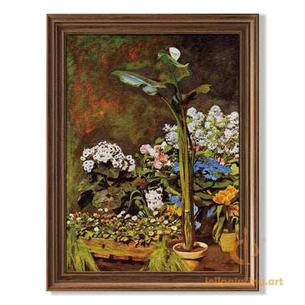 "Henri Fantin-Latour's 'Floral Symphony' - Premium Hand-Painted Oil Reproduction on Canvas"