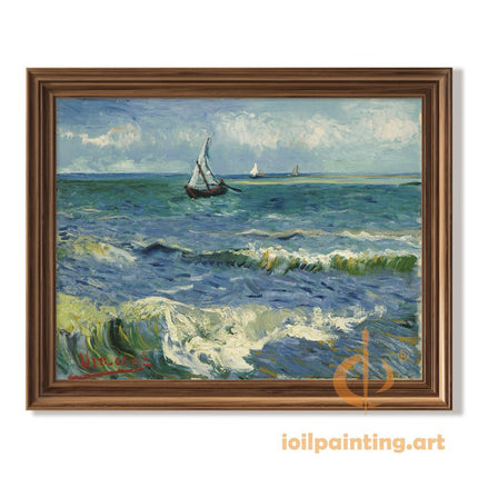 "Ivan Aivazovsky's 'Sailboats at Sunset' - Premium Hand-Painted Oil Reproduction on Canvas"