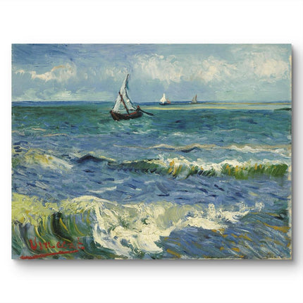 "Ivan Aivazovsky's 'Sailboats at Sunset' - Premium Hand-Painted Oil Reproduction on Canvas"