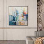Stretch-Black Frame / 36*36inches