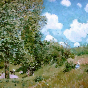 "John Constable's 'Countryside Serenity' - Hand-Painted Landscape Oil Painting Reproduction"