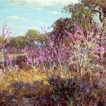 "Julian Onderdonk's 'Spring Blossoms in the Countryside' Oil Painting Reproduction on Canvas"