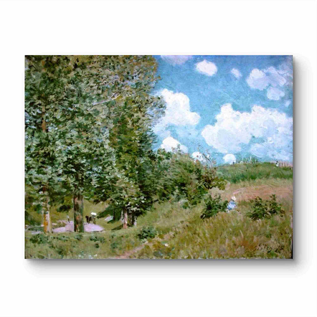 "John Constable's 'Countryside Serenity' - Hand-Painted Landscape Oil Painting Reproduction"