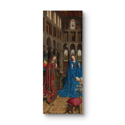 "Fra Angelico's 'The Annunciation' - Hand-Painted Renaissance Oil Painting Reproduction"