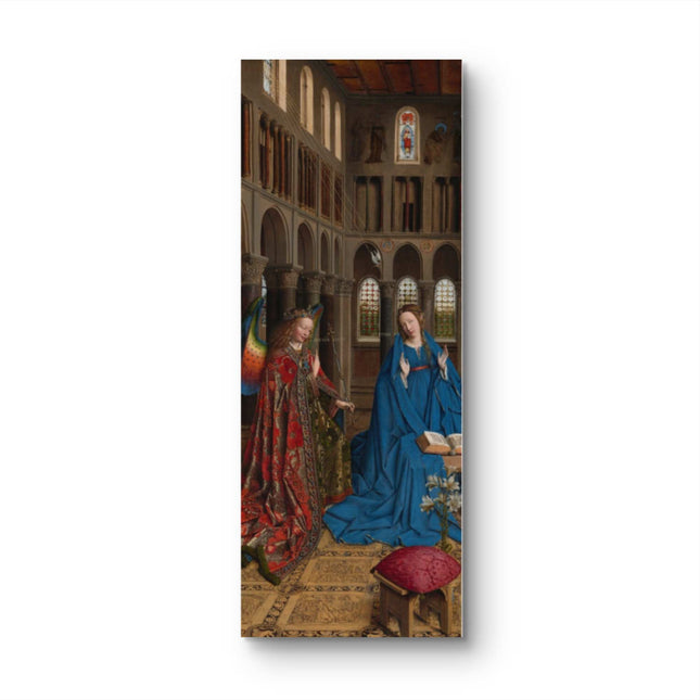 "Fra Angelico's 'The Annunciation' - Hand-Painted Renaissance Oil Painting Reproduction"