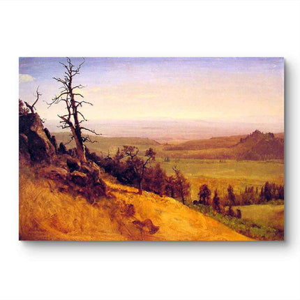 "John Constable's 'Golden Hillscape' - Hand-Painted Landscape Oil Painting Reproduction"