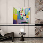 Stretch-Black Frame / 36*36inches