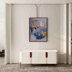 Stretch-Walnut Frame / 36*36inches