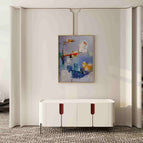 Stretch-Golden Frame / 36*36inches