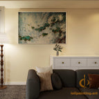 Stretch-White Frame / 24*36inches
