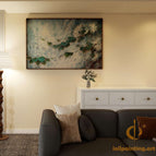Stretch-Walnut Frame / 24*36inches