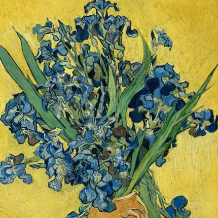 "Vincent van Gogh's 'Irises' - Premium Hand-Painted Oil Reproduction on Canvas"