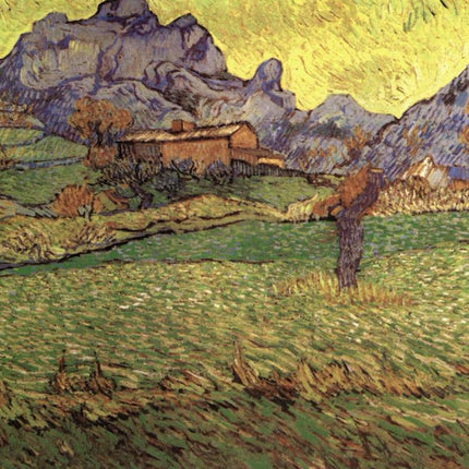 "Vincent van Gogh's 'Pastoral Landscape with Farmhouse' - Premium Hand-Painted Oil Reproduction on Canvas"